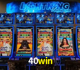 Descubra o Mundo do Cassino Online com 40win